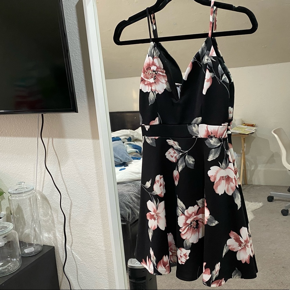 Mini Floral Dress